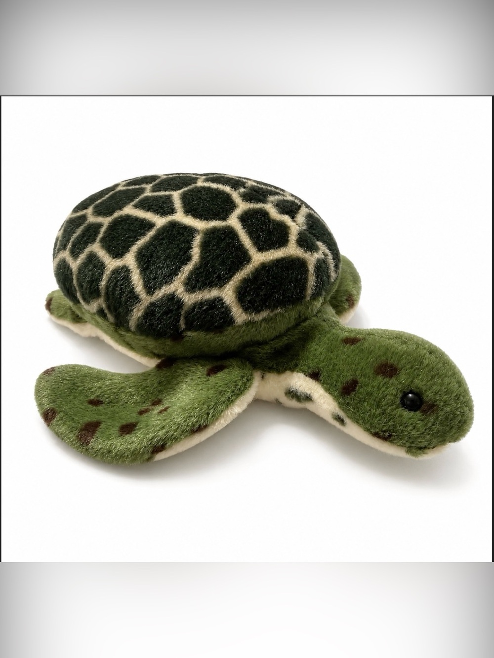 Vintage Retired National Parks Sea Turtle Plush Stuffed Animal 10” 1988